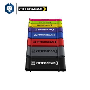 WELSTORE FITTERGEAR PRO BANDS แถบยางยืดฟิตเนส แถบต้านทาน ฝึกความแข็งแรง ยางยืดพิลาทิส ยางยืดออกกำลังกาย