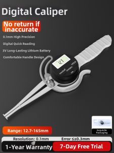 syntek | Electronic Digital Caliper for Inner Outer Diameter and Thickness Measurement