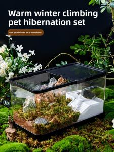 KUOTING | Insulation Hibernation Box for Turtles with Coconut Soil