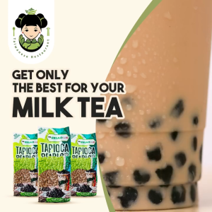 ERSAO Tapioca Pearl 1kg – Premium Boba for Milk Tea Desserts & Shakes | Easy to Cook Authentic Taste