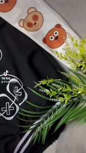 Jaket Varsity Baseball Jaket Anak Cewek Cowok Beresleting Hoodie Korean Style Bahan Fleece Jaket DUA BERUANG Sweater Anak Baju Lengan Panjang Anak HITAM PINK S M L XL 2XL