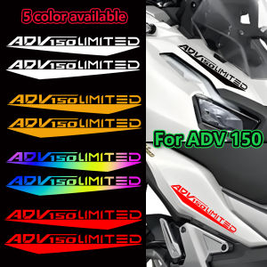 For Honda ADV 150 adv 150 2pcs ADV 150 Limited Motorcycle Front Body Fuel Tank Emblem Reflective Waterproof Decal