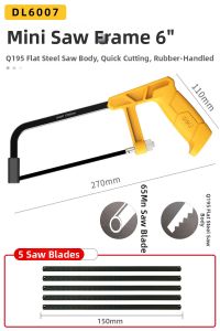 deli | Multifunctional Household Hand Saw Steel
