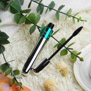4D Waterproof Mascara Lengthening Thickening Eyelash Makeup Smudge-Proof Long Lasting for Voluminous Lashes Clump-Free