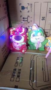 Lồng đèn trung thu MẪU MỚI 2023 gắn led phát sáng phát nhân vật hoạt hình dễ thương siêu hot TẶNG kèm PIN