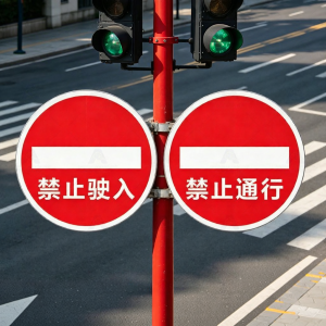 RUIKELAIXIANG | No Entry No Passage Reflective Aluminum Road Safety Sign