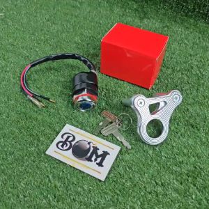 Kunci Kontak Honda CB CG 100 125 PLUS PANGKON CNC DAN PLAT MOS