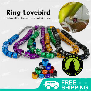 SEMPATI Ring Penanda Kaki Burung Lovebird RINGLCR