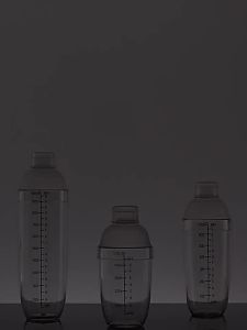 High Quality Acrylic Milk Tea Shaker Cocktail Juice Shaker Bottle Blender Bar Supplies