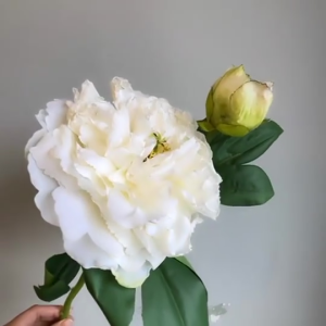 Bunga peony buatan 48CM/bunga peony buatan plastik bunga buatan dekorasi buket pesta keluarga
