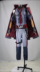 【Ready Stock】KOIMONO Wriothesley Genshin Impact Default Costume Cosplay Acc Set / Kostum Cosplay Wriothesley Genshin Impact