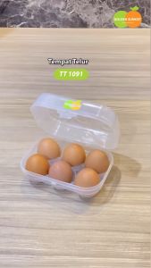 Tempat Telur Plastik Golden Sunkist TT1091: Kotak Penyimpanan Telur Berkualitas