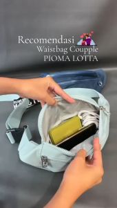 OPIOBAGS TAS PINGGANG WANITA WAISTBAG WANITA SLING BAG WANITA  NYLON / PIOMA Lotta