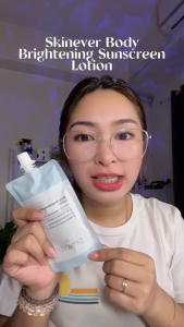 【Buy 1 Take 1】 SKINEVER Water Light Body Sunscreen Lotion Brightening Waterproof Sunblock