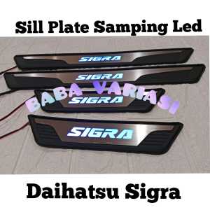 Door Sillplate Sigra Led Sill Plate Samping Daihatsu Sigra Lampu