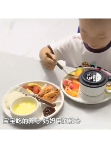 【BUY 2 TAKE 1】Breakfast Plate Divided Portable Barbecue Picnic Tray Portion Control Plate For Healthy Eating For Adults Kids Dinner Plate