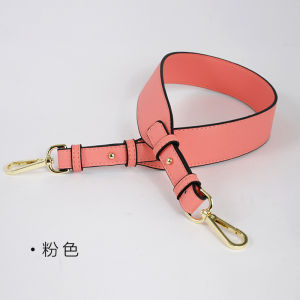 สายกระเป๋าสะพายข้างสีดําและสีน้ําตาลพร้อมดีไซน์ประกบโดย Yu Cheng สายรัดทดแทนสําหรับใต้วงแขนกระเป๋าสะพายไหล่เดี่ยว