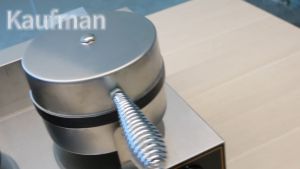 Round Shape Double Waffle Maker Machine - Electric Deeper Size