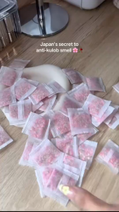 【MY Girl】48pcs Scented Japan Moth Balls Japanese Floral Fragrance Mother and Baby Mothballs Cabinet