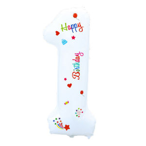 ETY | Birthday Number Balloons Party Decoration for Children 2 Years Old