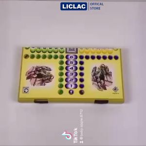 Bộ đồ chơi Cờ Cá Ngựa TRUNG LÊ làm bằng nhựa ABS an toàn gồm bàn cờ bằng nhựa 26 quân ngựa 2 xí ngầu Đồ chơi giải trí Boardgame - LICLAC