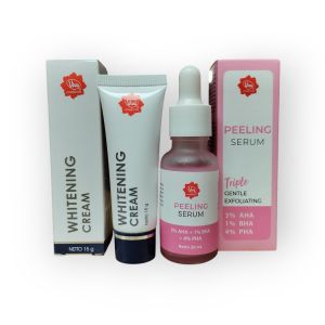 Viva Cosmetics Perawatan Wajah Whitening Cream & Peeling Serum