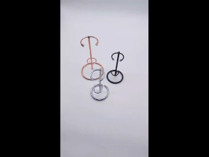 Crystal Wand StandMineral Display Stand Small Iron Crystal Stands for Display