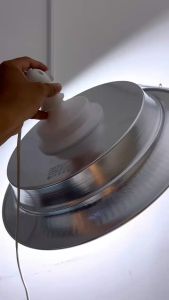 KKSKY โคมไฟไฮเบย์ 50w 100w 150w 200w LED High Bay light Daylight 6500K โคมไฟโรงงานไฮเบย์  รับประกัน 2 ปี