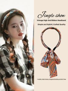 2025 New Womens Hairband Popular Sash Braid Headband Integrated Binding Hair Clip Stylish Korean Style Fashionable Accessory