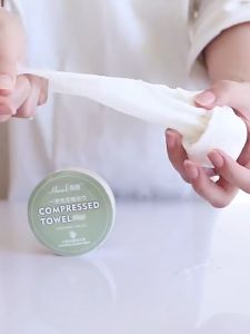 Homemazing Ph Portable Compressed Towel Travel Hotel Microfiber Towel Compressed Face Towel Bath Wash Cloth