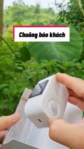 CHUÔNG CẢM BIẾN TỰ ĐỘNG CHÀO KHÁCH. HÀNG CHÍNH HÃNG