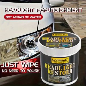 NEW Headlight Repair Solution: Remove Yellowing Oxidation & Scratches - Car Paint Conditioner for Crystal Clear Vision