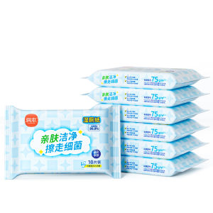 RUNBEN | Antibacterial Flushable Toilet Wet Wipes 10 pcs
