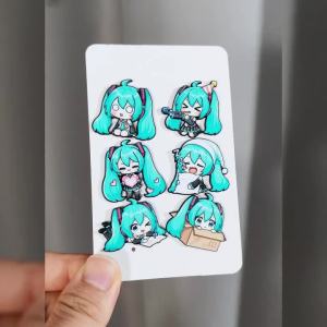 Bandai | 10pcs Japanese Cartoon Anime Enamel Pins Set Virtual Singer & Cute Monster Creature Lapel Badges for Clothing Decoration