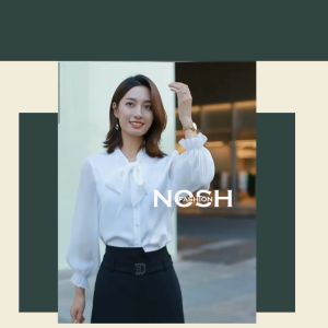 Blus Wanita Gaya Korea Lengan Panjang Murah Terbaru / Blouse Velvet Treisha - NOSH
