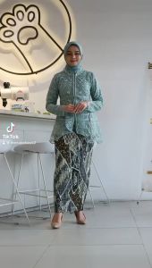 SETELAN BLOUSE KAIRA PAYET - KEBAYA MODEREN - KEBAYA KEKINIAN - OUTFIT ELEGAN - BAHAN TULLE SAPTO / KEBAYA PAYET