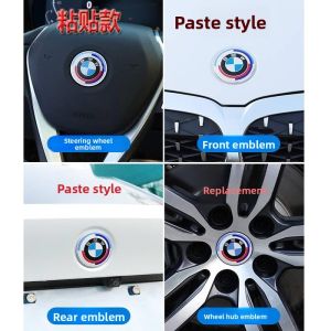 BONINGYU | 50th Anniversary Car Badge Cover For BMW Series 1 2 3 4 5 X1 X2 X3 X4 X5 X6