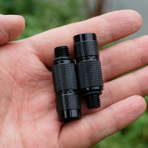 Hirisi 2/4pcs Carp Fishing Quick Change Connector Aluminium Adapter AQ215 For Fishing Alarms Bank Sticks Fishing Accessories