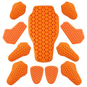 WOSAWE CE Certified Moto Motorcycle Back Elbow Knee Shoulder Chest Hip Protector Jacket Insert Gear Armor Motocross Protection