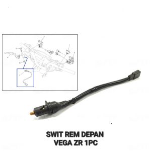 Swit Rem Depan Vega ZR - Switch Suit Suwit Rim Brake Break Kanan Lampu Stop Bagian Depan Yamaha Jupiter Z New Jupiter Z1
