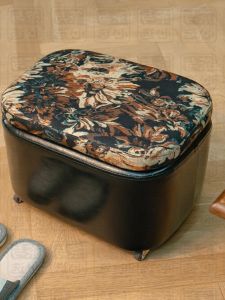 Modern Minimalist Design Rotating Fishing Chair with Storage Wheels Outdoor Slip-Resistant Soft-Padded Compact Stool for Home