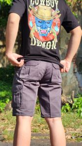 Celana Cargo Pria Dewasa Pendek Catton Drill No melar Size 28-38