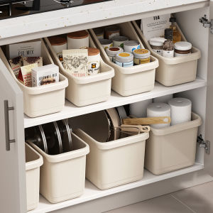 Kitchen Slanted Storage Box With Wheels