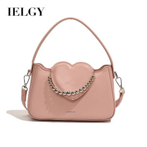 Ielgy nữ kết cấu đơn giản Túi Vuông Nhỏ phiên bản Hàn Quốc Túi Đưa Thư Đeo Vai