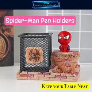 [MSIA SHIP] Creative Spider-Man Pen Holder KIDS BIRTHDAY PRESENT Cartoon Spiderman Pencil Stationery Adult Children Gifts Party Decorations School Home Toys Pemegang Pensil Pensel Hadiah Hari Raya Alat Tulis Kanak Budak 卡通 蜘蛛侠 笔筒 笔盒 文具 玩具 礼物