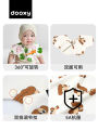 Dooxy Baby Bibs Pure Cotton A-Class Petal Design Saliva Towels Waterproof Cough Proof for Newborn Spring Summer. 