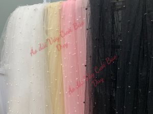 Voan lưới đóng hạt sẵn nhiều màu