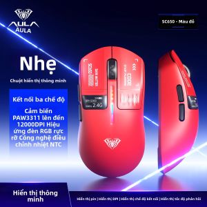 AULA | Chuột Không Dây Ba Chế Độ Văn Phòng & Gaming