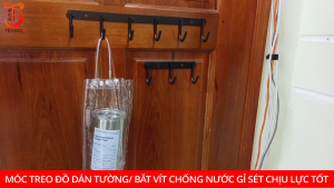 Móc Treo Đồ Đa Năng Dán Tường Giá Gắn Quần Áo Vật Dụng Nhà Tắm Chống Nước Gỉ Sét Tiện Lợi Chịu Lực Tốt