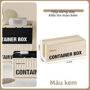 ZHENMIAO | Tổng Hợp Dây và Ẩn ổ Cắm cho Quản Lý Dây trên Bàn